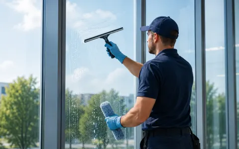 Glas- und Fensterreinigung